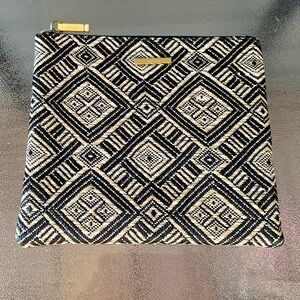 KESTREL Anthropologie Cosmetic Woven Bag
